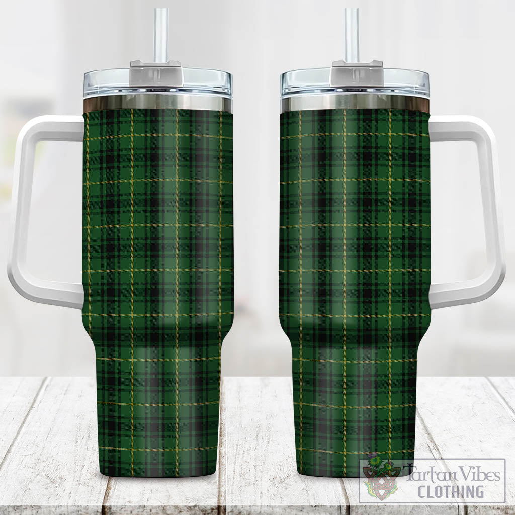 MacArthur (McArthur) Tartan Tumbler with Handle One Size 40 OZ - Tartan Vibes Clothing