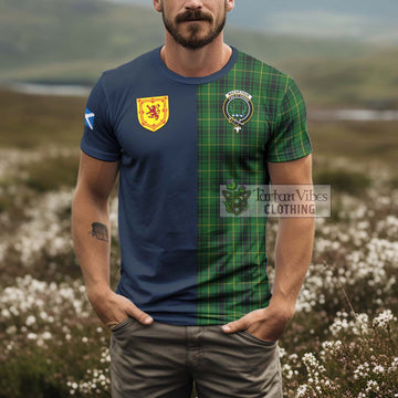 MacArthur (McArthur) Tartan T-Shirt Alba with Scottish Lion Royal Arm Half Style