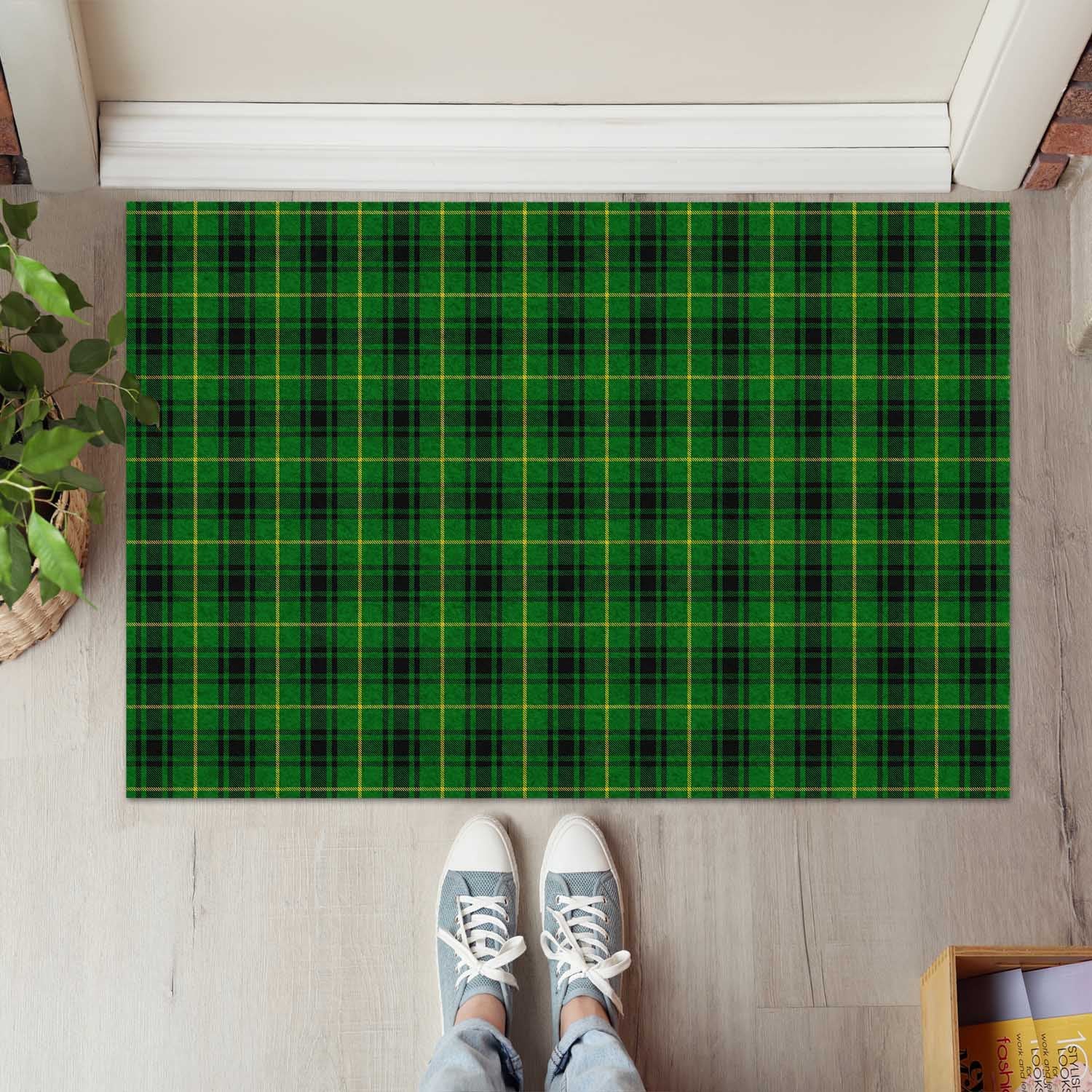 MacArthur Tartan Door Mat - Tartanvibesclothing