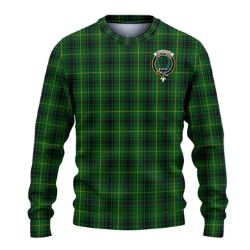 MacArthur (McArthur) Tartan Ugly Sweater with Family Crest