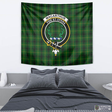 MacArthur (McArthur) Tartan Tapestry Wall Hanging and Home Decor for Room with Family Crest