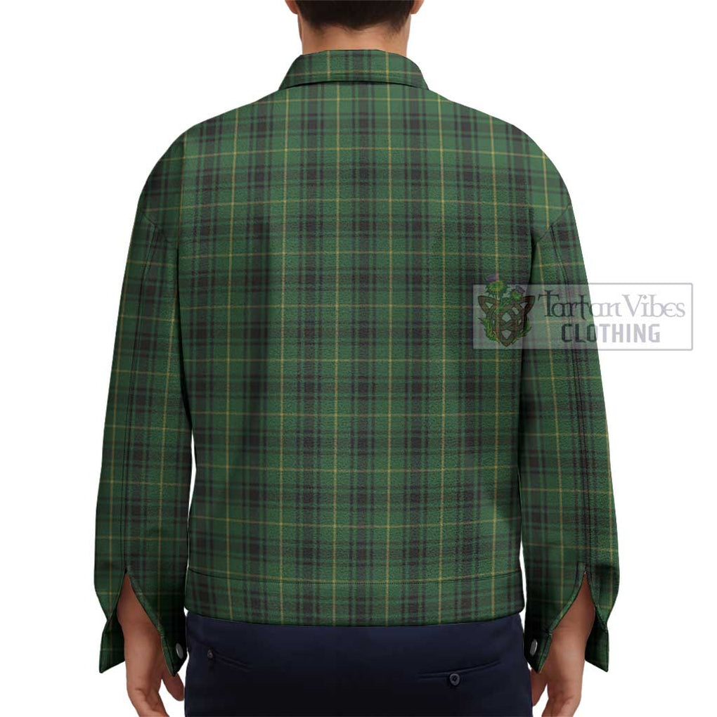 MacArthur (McArthur) Tartan Unisex Lapel Cotton Jacket - Tartan Vibes Clothing