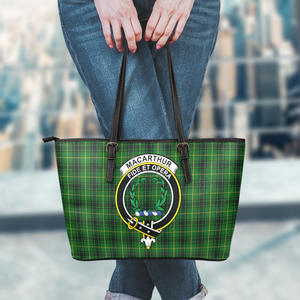 macarthur-tartan-leather-tote-bag-with-family-crest