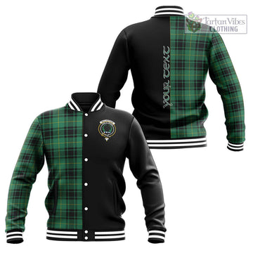 MacArthur Ancient Tartan Baseball Jacket with Family Crest and Half Of Me Style