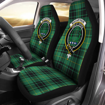 MacArthur Ancient Tartan Car Seat Cover with Family Crest