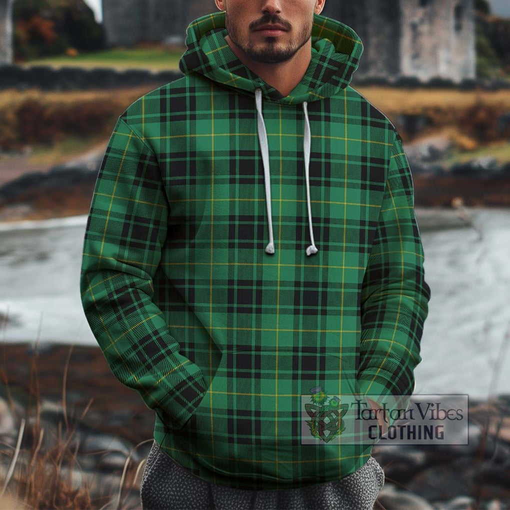 MacArthur Ancient Tartan Cotton Hoodie Pullover Hoodie XS - Tartan Vibes Clothing