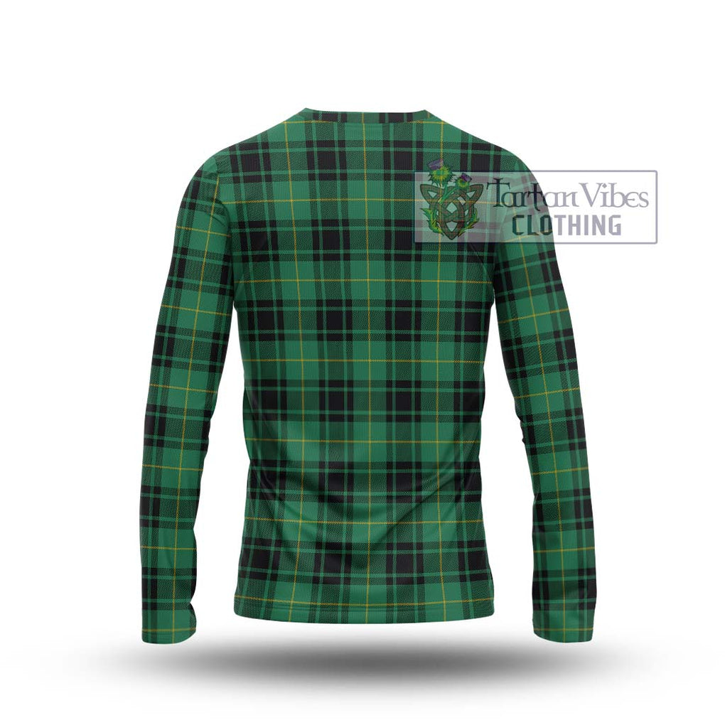 MacArthur Ancient Tartan Long Sleeve T-Shirt with Family Crest DNA In Me Style - Tartanvibesclothing Shop