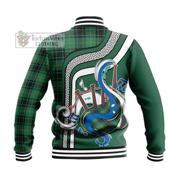 MacArthur Ancient Tartan Baseball Jacket with Epic Bagpipe Style