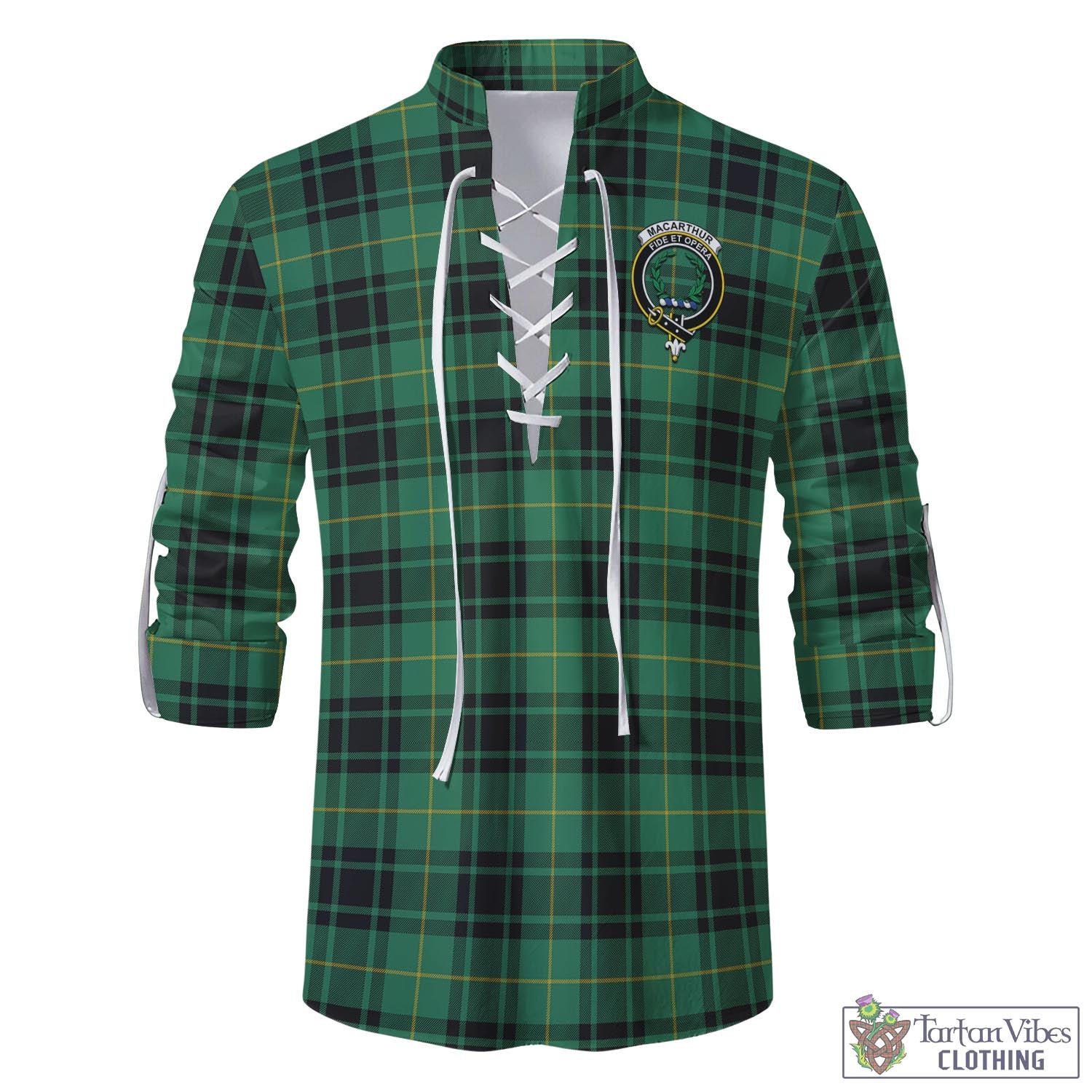 MacArthur Ancient Tartan Men's Scottish Traditional Jacobite Ghillie K