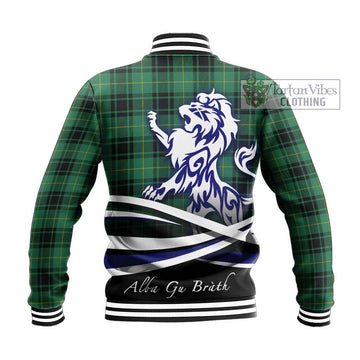 MacArthur Ancient Tartan Baseball Jacket with Alba Gu Brath Regal Lion Emblem