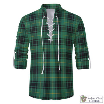 MacArthur Ancient Tartan Men's Scottish Traditional Jacobite Ghillie Kilt Shirt