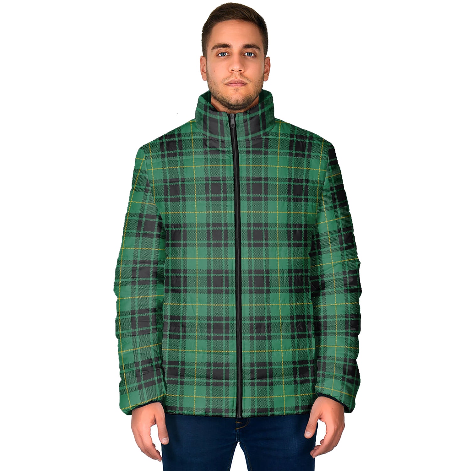 MacArthur Ancient Tartan Padded Jacket - Tartan Vibes Clothing