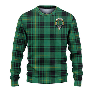 MacArthur Ancient Tartan Ugly Sweater with Family Crest