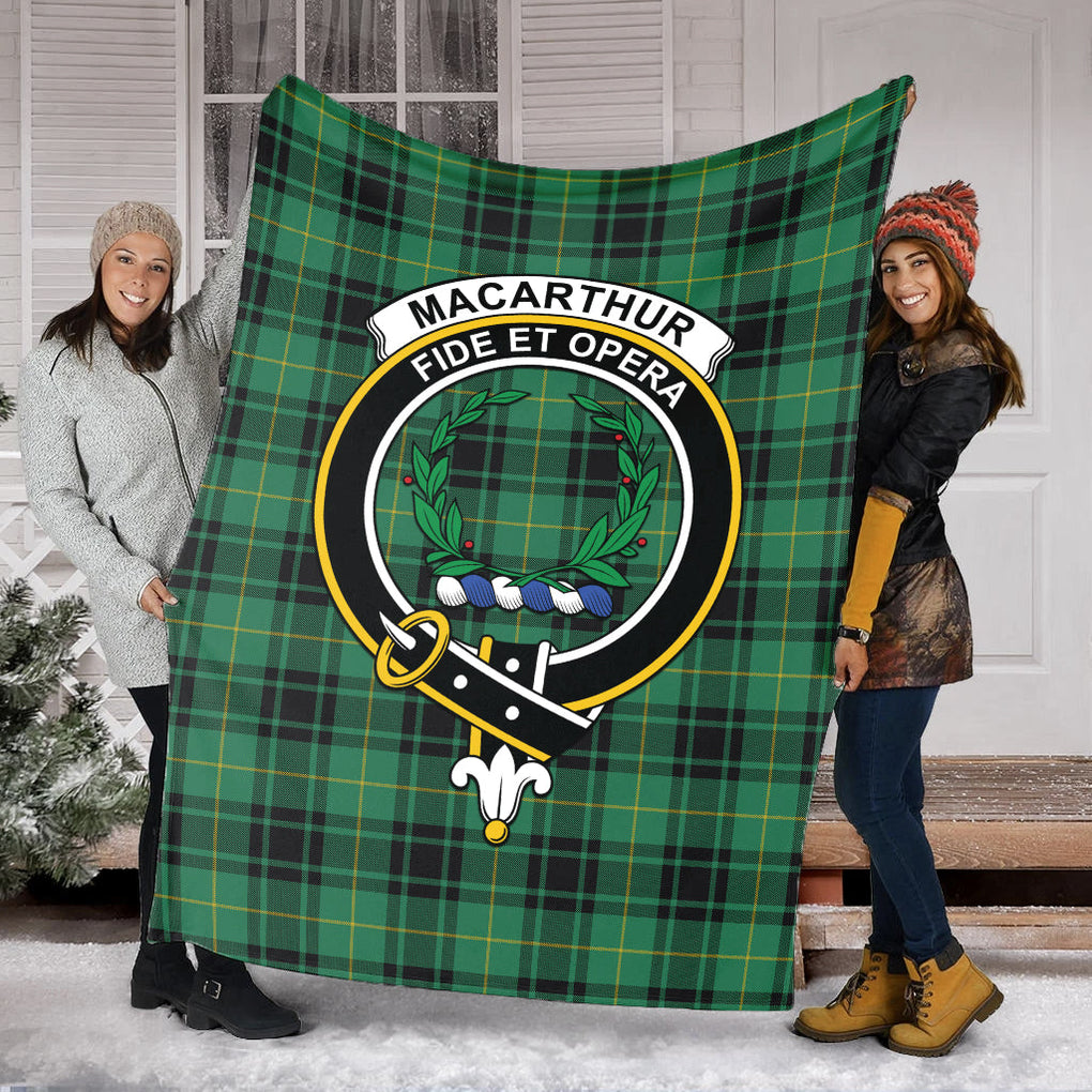 macarthur-ancient-tartab-blanket-with-family-crest