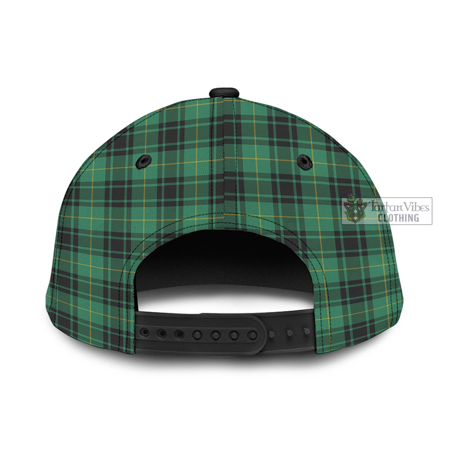 Tartan Vibes Clothing MacArthur Ancient Tartan Classic Cap with Family Crest In Me Style