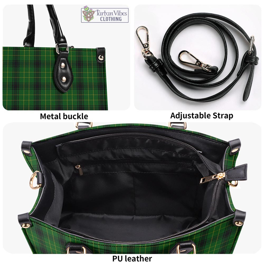 Tartan Vibes Clothing MacArthur Highland Tartan Luxury Leather Handbags