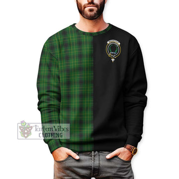 MacArthur Highland Tartan Sweatshirt with Family Crest and Half Of Me Style