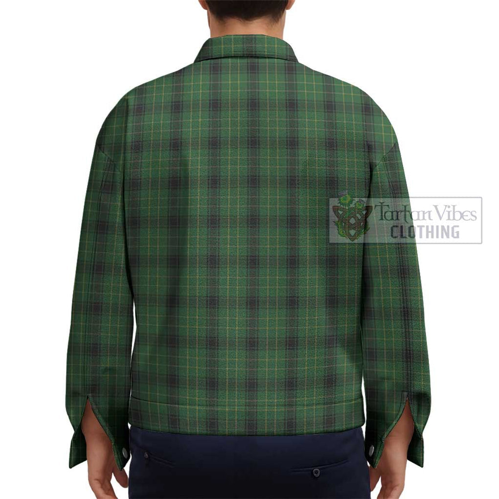 MacArthur Highland Tartan Unisex Lapel Cotton Jacket - Tartan Vibes Clothing