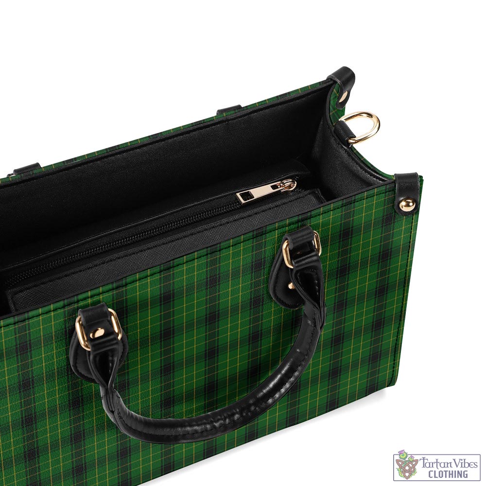 Tartan Vibes Clothing MacArthur Highland Tartan Luxury Leather Handbags