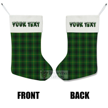 MacArthur (McArthur) Tartan Christmas Stocking with Personalized Text