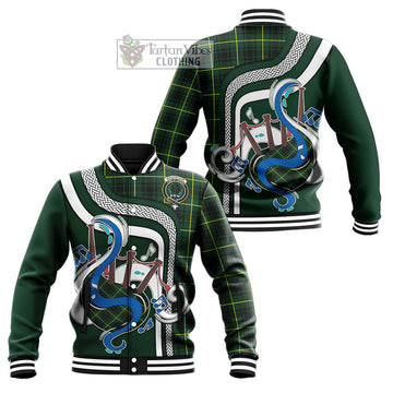 MacArthur Modern Tartan Baseball Jacket with Epic Bagpipe Style