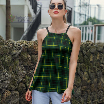 MacArthur Modern Tartan Loose Halter Neck Camisole