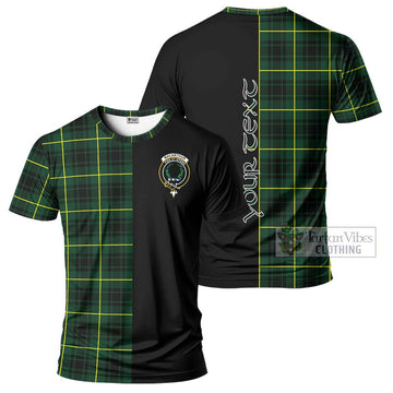 MacArthur Modern Tartan T-Shirt with Family Crest and Half Of Me Style