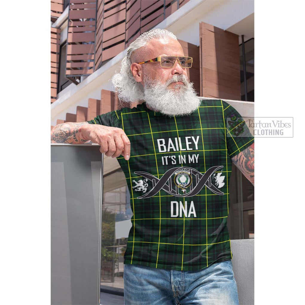 Tartan Vibes Clothing MacArthur Modern Tartan Cotton T-shirt with Family Crest DNA In Me Style