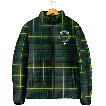 MacArthur Modern Tartan Padded Jacket with Family Crest