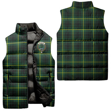 MacArthur Modern Tartan Sleeveless Puffer Jacket with Family Crest