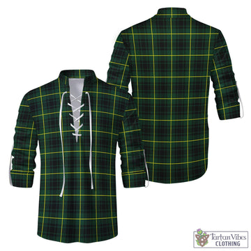 MacArthur Modern Tartan Men's Scottish Traditional Jacobite Ghillie Kilt Shirt