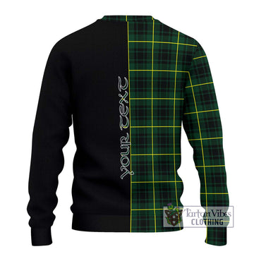 MacArthur Modern Tartan Ugly Sweater with Family Crest and Half Of Me Style