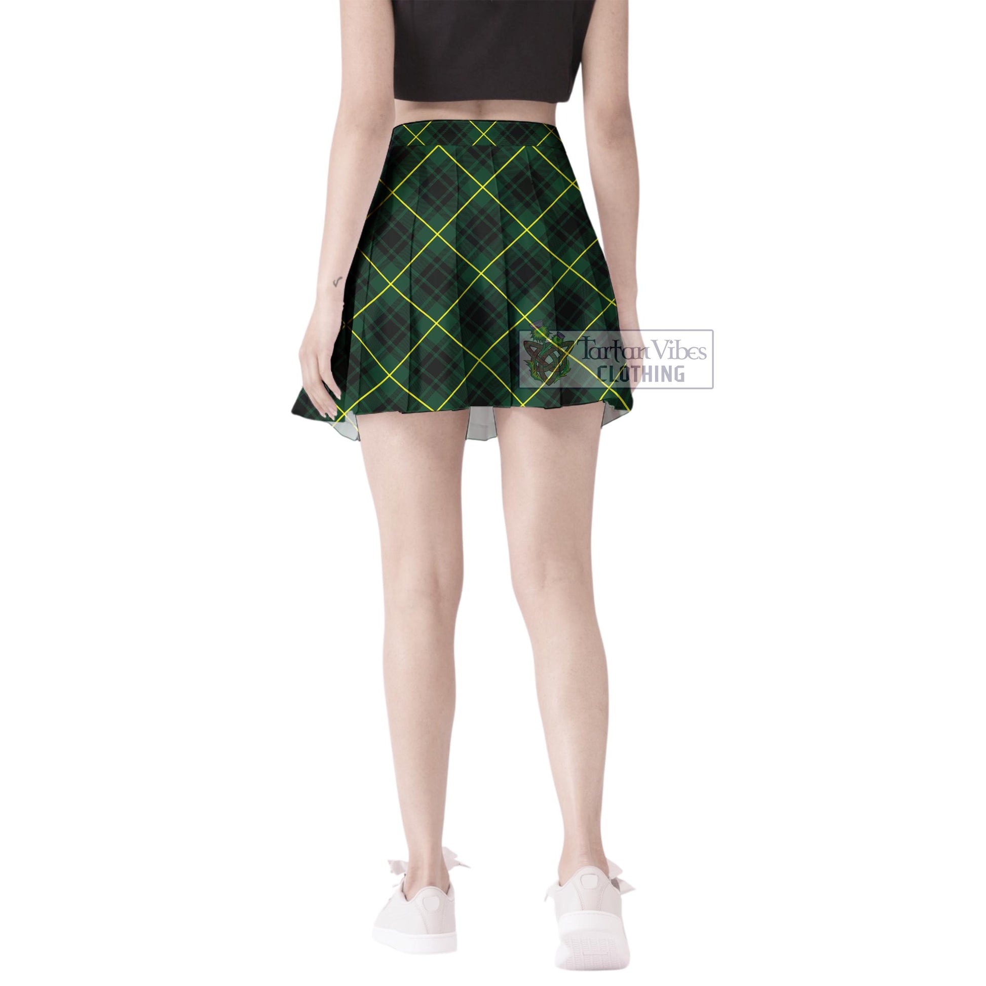 Tartan Vibes Clothing MacArthur Modern Tartan Women's Plated Mini Skirt