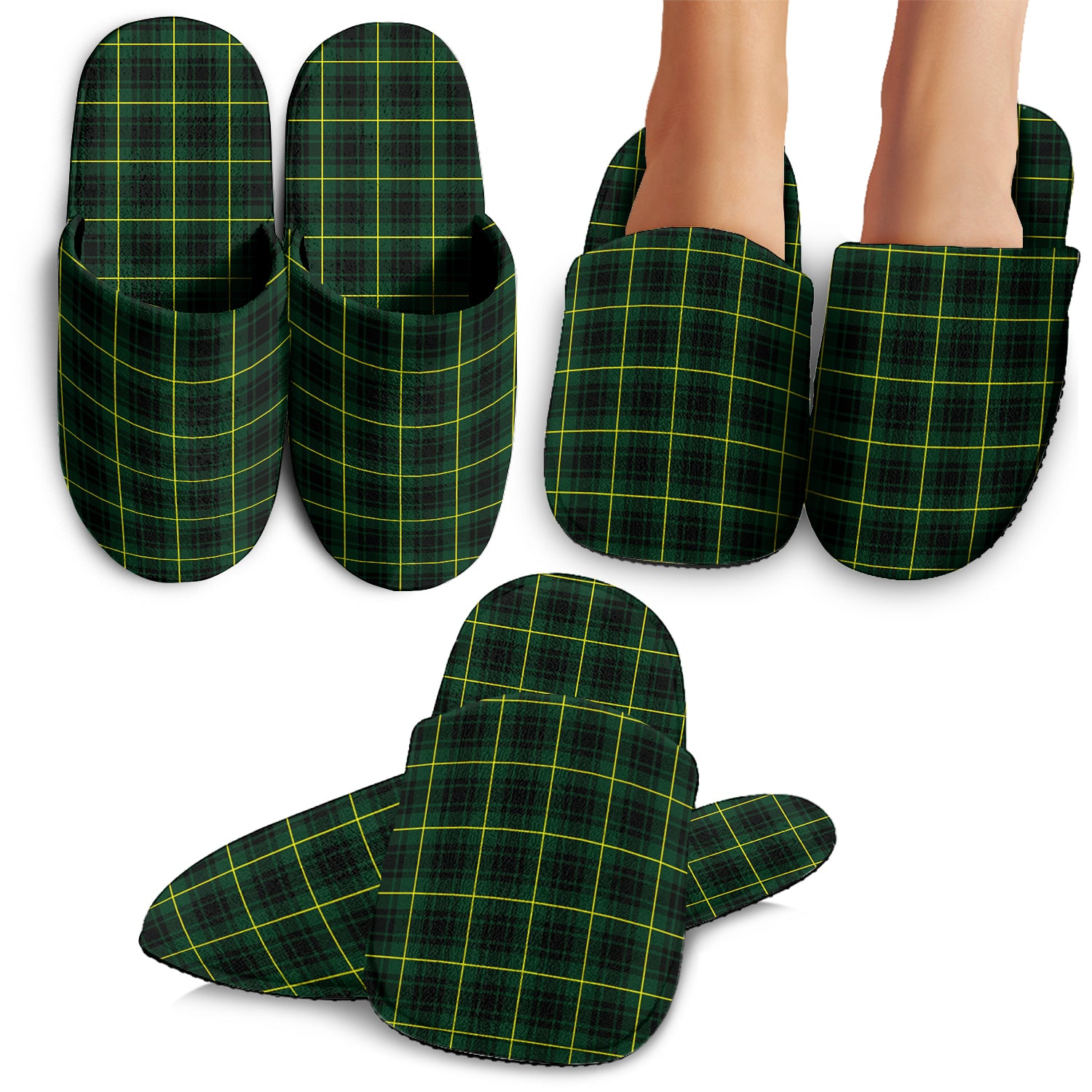 MacArthur Modern Tartan Home Slippers - Tartanvibesclothing