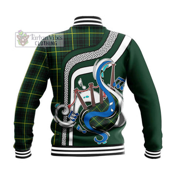 MacArthur Modern Tartan Baseball Jacket with Epic Bagpipe Style