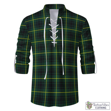 MacArthur Modern Tartan Men's Scottish Traditional Jacobite Ghillie Kilt Shirt