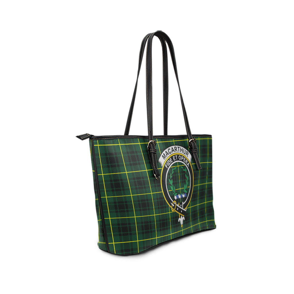 macarthur-modern-tartan-leather-tote-bag-with-family-crest