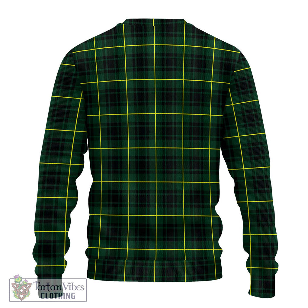 MacArthur Modern Tartan Knitted Sweater with Family Crest DNA In Me Style - Tartanvibesclothing Shop