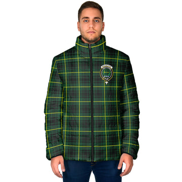 MacArthur Modern Tartan Padded Jacket with Family Crest