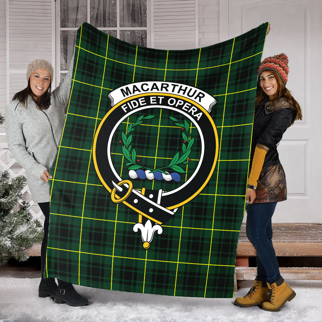 macarthur-modern-tartab-blanket-with-family-crest