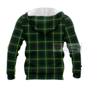 MacArthur Modern Tartan Knitted Hoodie with Family Crest DNA In Me Style