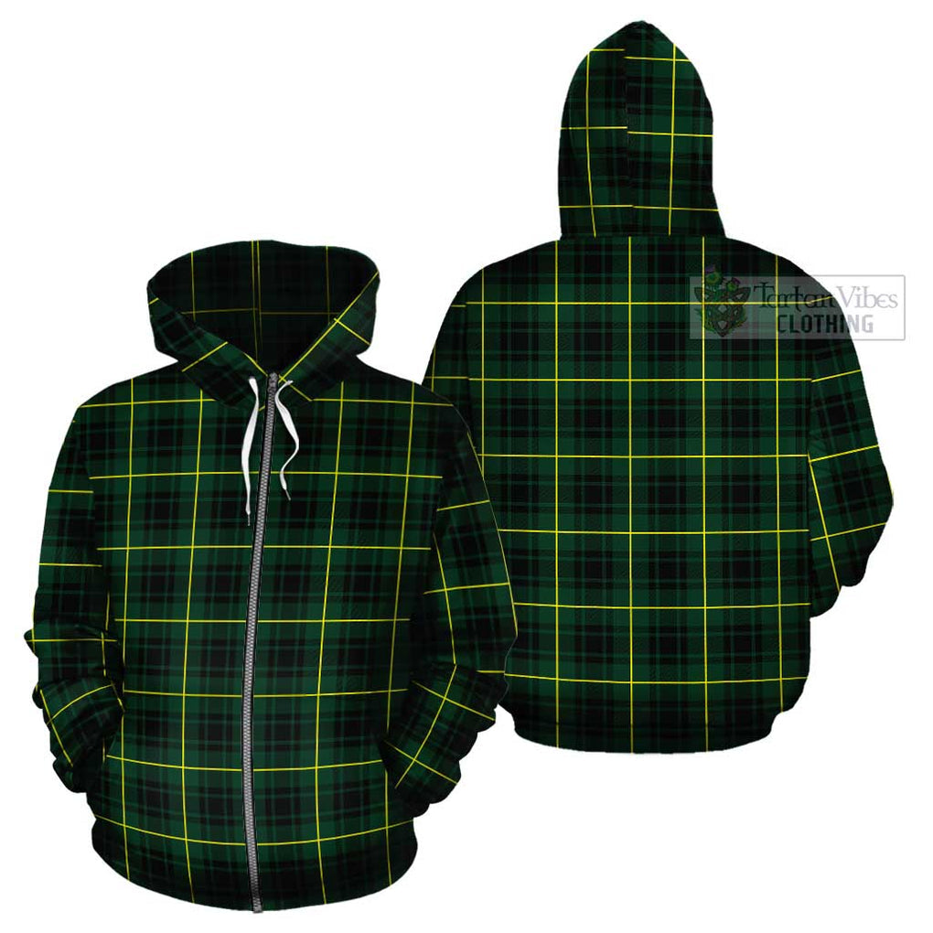 MacArthur Modern Tartan Cotton Hoodie Zip Hoodie - Tartan Vibes Clothing