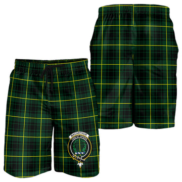 MacArthur Modern Tartan Mens Shorts with Family Crest