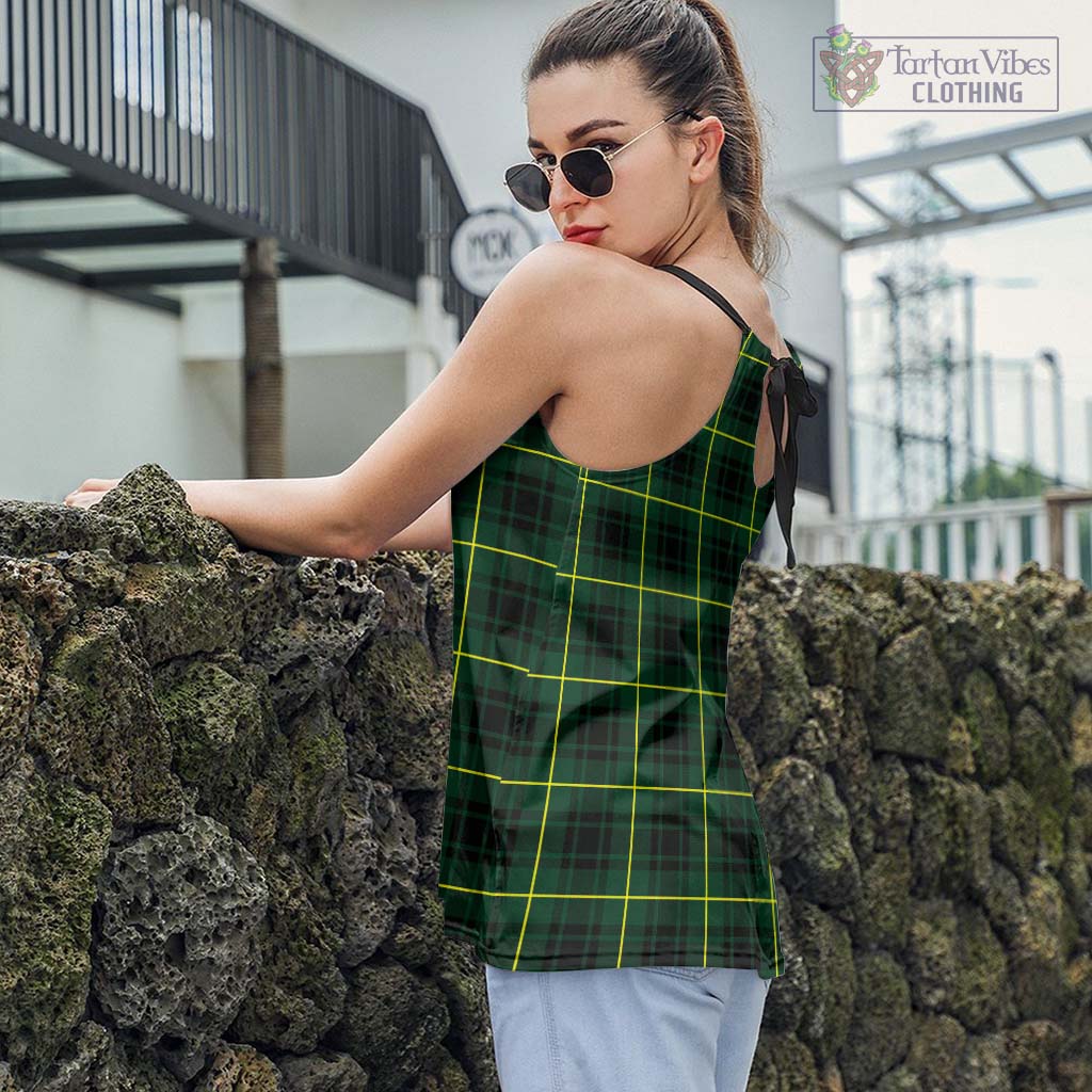 Tartan Vibes Clothing MacArthur Modern Tartan Loose Halter Neck Camisole