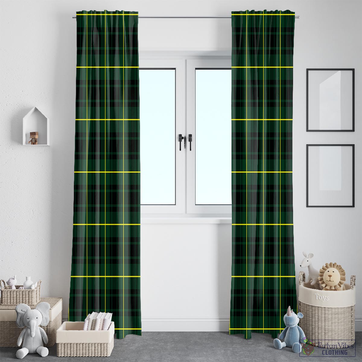 MacArthur Modern Tartan Window Curtain