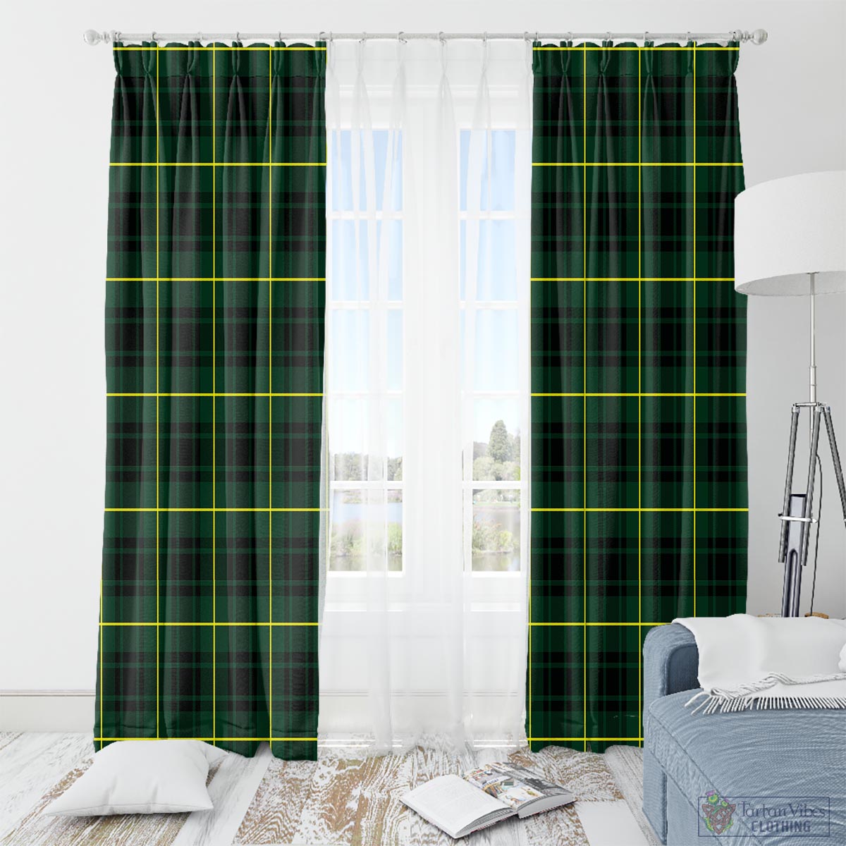 MacArthur Modern Tartan Window Curtain