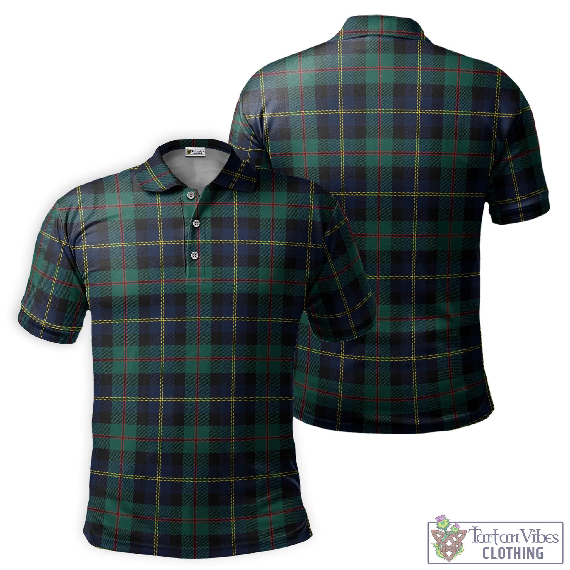 McCaskill’s Tartan Men's Polo Shirt - Tartan Vibes Clothing