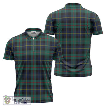 McCaskill's Tartan Zipper Polo Shirt Unisex - Tartan Vibes Clothing