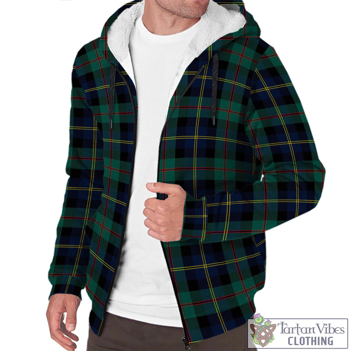 McCaskill's Tartan Sherpa Hoodie Unisex - Tartan Vibes Clothing