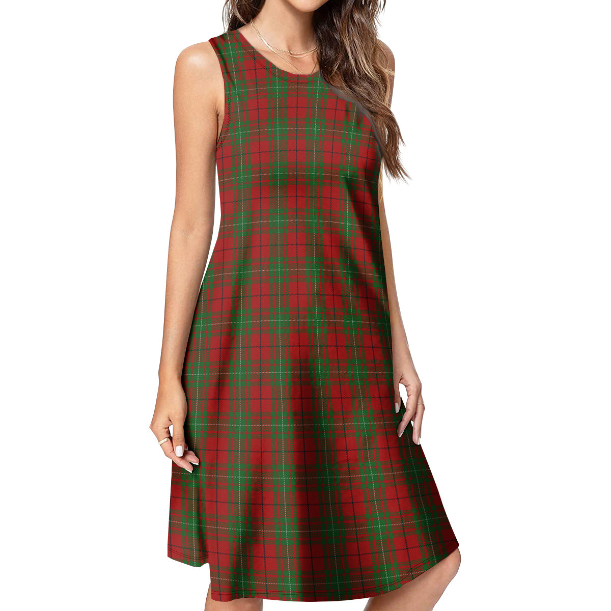 MacAulay Tartan Womens Casual Dresses - Tartanvibesclothing